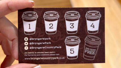 Loyalty card scheme launches in Bryngarw café