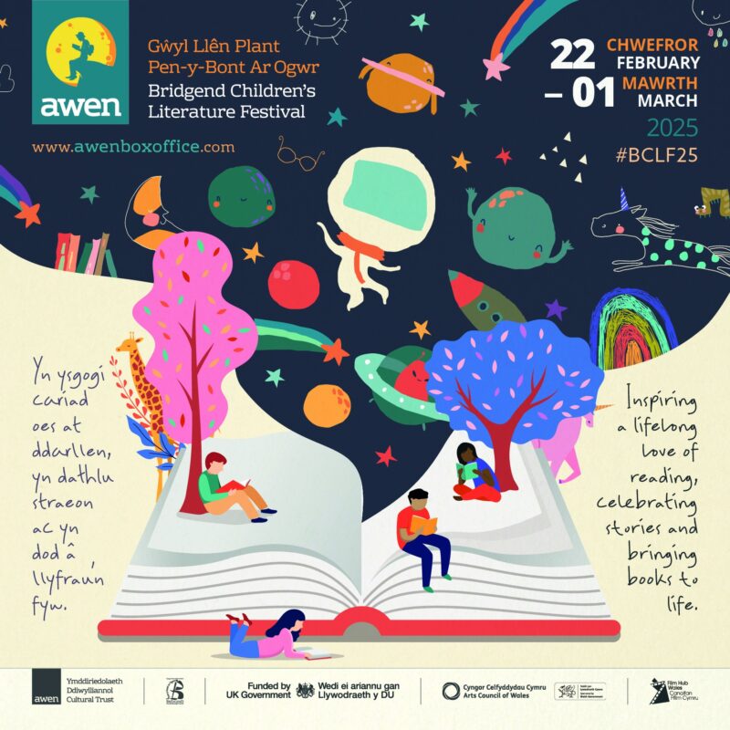 BRIDGEND CHILDREN’S LITERATURE FESTIVAL RETURNS FOR ITS THIRD YEAR