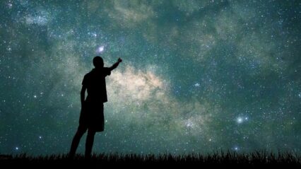 Teens enjoy the astral wonders of the universe at Bryngarw Country Park